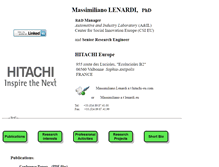 Tablet Screenshot of lenardi.eu